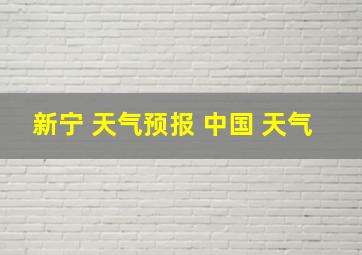 新宁 天气预报 中国 天气